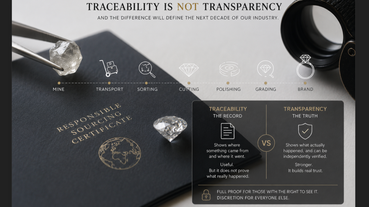 Traceability Is Not Transparency